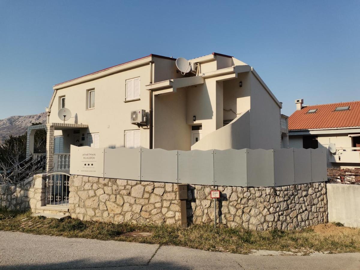 Apartman Klaudija Baška Esterno foto